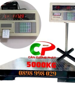 Cân sàn 5 Tấn in phiếu A9