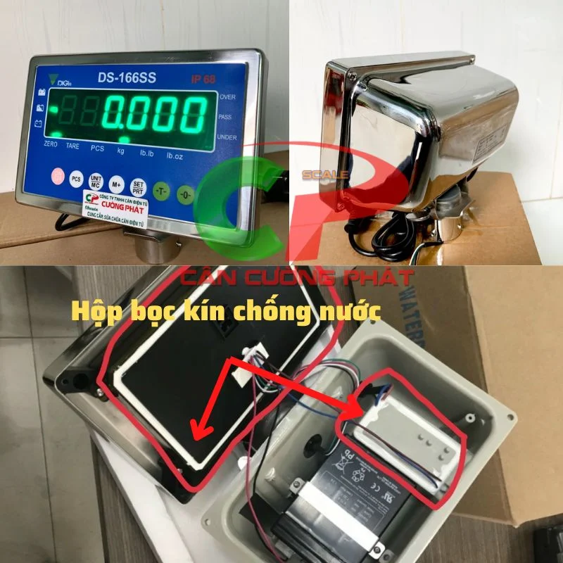Cân sàn điện tử DS-166SS-1 Tấn Cân sàn điện tử DS-166SS-1 Tấn