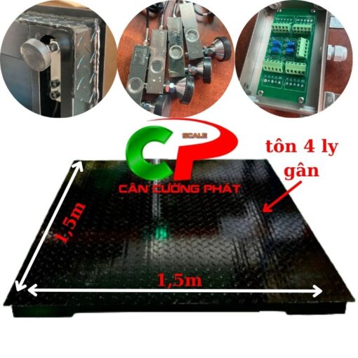 Cân sàn điện tử 3 Tấn TPS