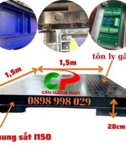 Cân sàn điện tử 5 Tấn JWI-710