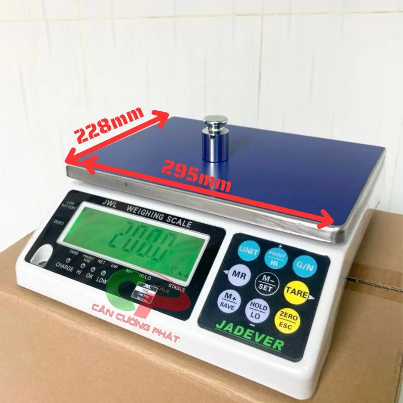Cân điện tử JADEVER JWL 15 Kg Cân điện tử JADEVER JWL 15 Kg